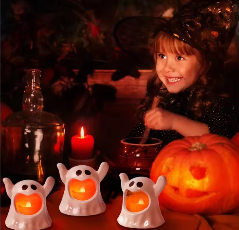Ghost Candle Holder