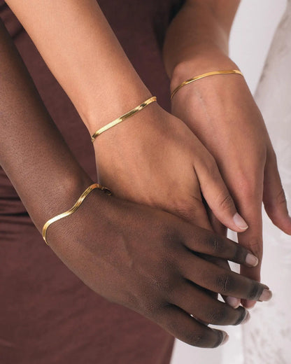 Aura Herringbone Bracelet