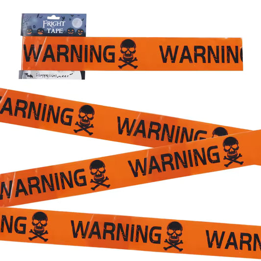 Spooktacular Warning Tape + Buy one, get a FREE Spider Web