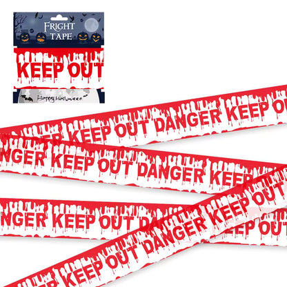 Spooktacular Warning Tape + Buy one, get a FREE Spider Web