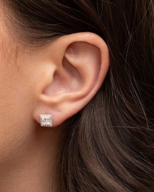 Majesty Cut Stud Earrings